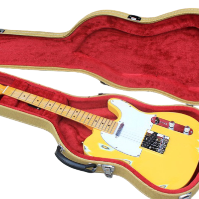 Custom Regent Butterscotch Blonde Bruce Aged Relic Guitar - Image 6