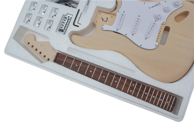 Custom Regent DIY ST Unfinished Guitar Kit Do It Yourself - Image 3