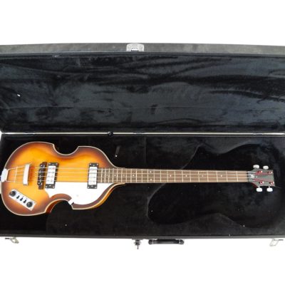 Custom Vale Vintage Sunburst McCartney Ignition Series Violin Bass - Image 7