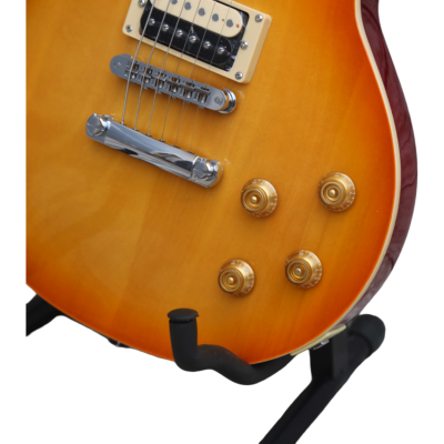 Custom Crown Standard Page Faded Sunburst Plaintop Electric Guitar - Image 7