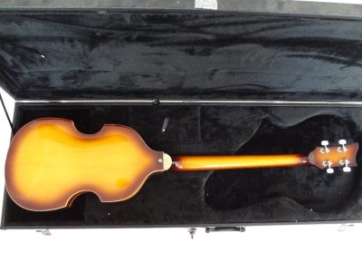 Custom Vale Vintage Sunburst McCartney Ignition Series Violin Bass - Image 8