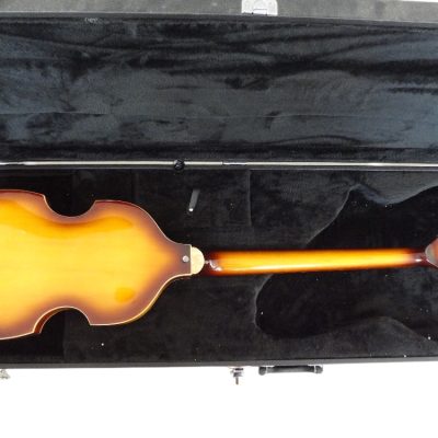 Custom Vale Vintage Sunburst McCartney Ignition Series Violin Bass - Image 8