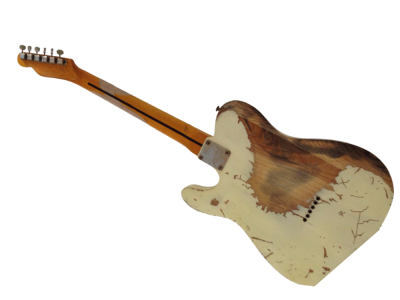 Custom Regent Micawber Heavy Relic Blonde Finish Aged Guitar - Image 5
