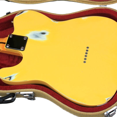Custom Regent Butterscotch Blonde Bruce Aged Relic Guitar - Image 7