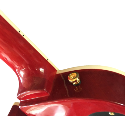Custom Crown Black Amber Translucent Quilt Tak Matsumoto Quilted Maple Top Electric Guitar - Image 6