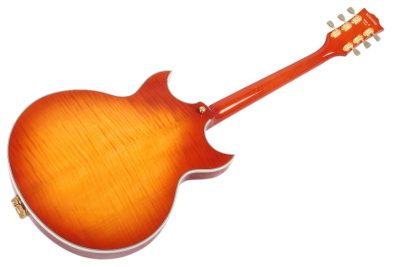 Custom Crown Johnny A Sunburst Figured Maple Top Bigsby Vibrato Tailpiece Guitar - Image 4