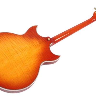 Custom Crown Johnny A Sunburst Figured Maple Top Bigsby Vibrato Tailpiece Guitar - Image 4