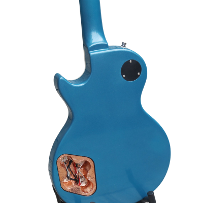 Custom Crown Pelham Blue Metallic Joe Bonamassa Guitar 6 In Line Headstock Layout - Image 2