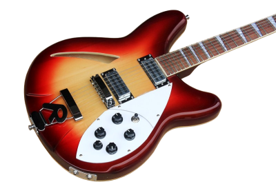 Custom Nova Slash Soundhole Classic Fireglo 360 6 String Guitar
