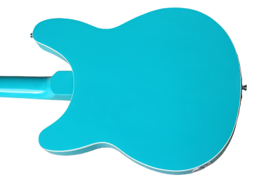 Custom Nova Sea Foam Teal Green 330 12 String Electric Guitar - Image 4