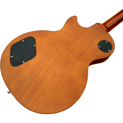 Custom Crown Honey Burst Flamed Maple Top Electric Guitar - Image 7