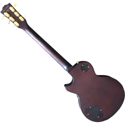 Custom Crown Standard Hybrid Textured Matte Black Diamond Plate Clear Acrylic Plexiglass Pickguard Guitar - Image 8
