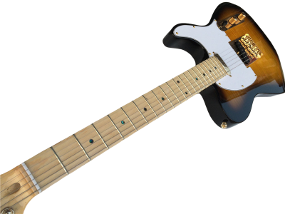 Custom Regent Merle Haggard Tuff Dog Flame Maple Top Trans Sunburst Guitar - Image 5