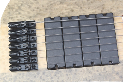 Custom Solis Emperor Matt G Birdseye 7 String Bass 4 Pickups - Image 6