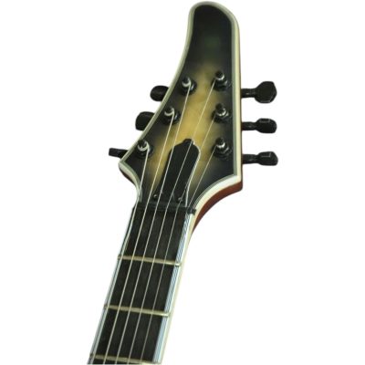Custom Onyx Regius 6 Ghost Burst 6 String Electric Guitar - Image 6