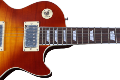 Custom Crown Standard Iced Tea Sunburst Gradient Flamed Maple Top Electric Guitar - Image 6