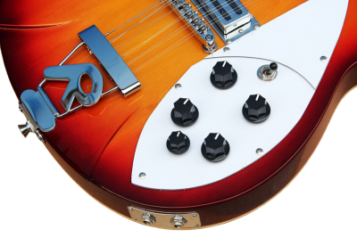 Custom Nova Tobacco Fireglo 360 12 String Electric Guitar - Image 6