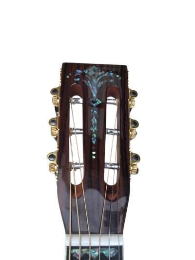 Custom Vertex D45 000 Dreadnought Solid Spruce Electric Acoustic Guitar Tree Of Life Abalone Inlaid - Image 6