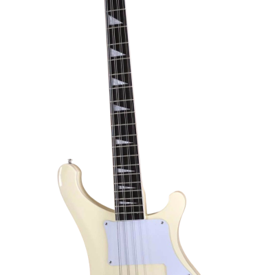 Custom Nova 4001 Cream 8 String Bass - Image 7