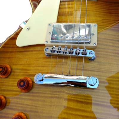 Custom Crown Bourbon Burst Book Matched Flamed Maple Top Electric Guitar - Image 9