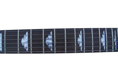 Custom Riva MG115C Clear Acrylic Luminous LED Mod Blue Guitar - Image 14