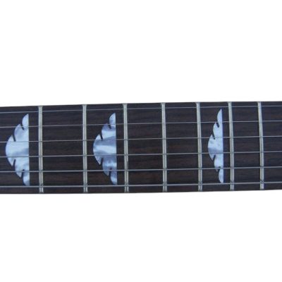 Custom Riva MG115C Clear Acrylic Luminous LED Mod Blue Guitar - Image 14