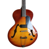 Custom Crown ES-125 Cognac Burst Fhole Archtop P90 Electric Guitar