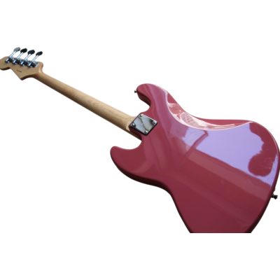 Custom Regent Mark Hoppus 4 String Jazz Bass Shell Pink White Pearloid Pickguard - Image 2