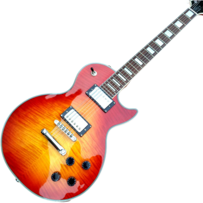 Custom Crown Heritage Cherry Sunburst Jimmy Electric Guitar - Image 8