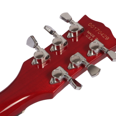 Custom Crown Joe Armstrong Junior Double Cut Red Electric Guitar - Image 6