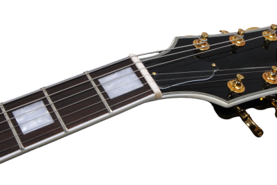 Custom Crown Black Cherry Burst Semi Hollow Body Florentine Single Cutaway Guitar - Image 7