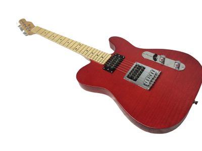 Custom Regent Crimson Red Transparent John 5 FMT HH Dual Humbucker Setup Electric Guitar - Image 4