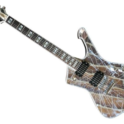 Custom Axis Iceman Mirror Crystal IC420FM Guitar - Image 6