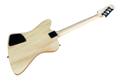 Custom Crown Natural Finish Thunderbird Tom 4 String Bass - Image 5