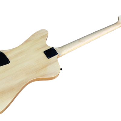 Custom Crown Natural Finish Thunderbird Tom 4 String Bass - Image 5