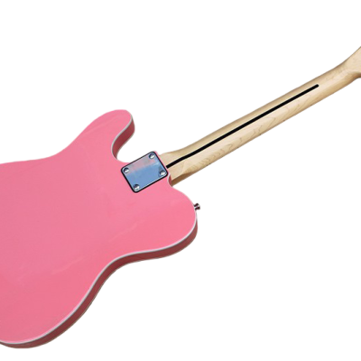 Custom Regent Thinline Fhole Shell Pink Electric Guitar - Image 6