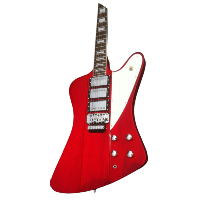 Custom Crown Cardinal Red Firebird VII 6 String Tremolo Electric Guitar