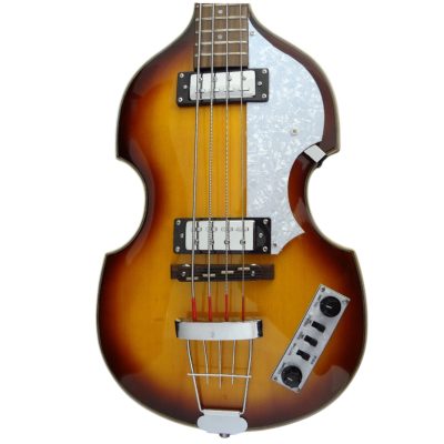 Custom Vale Vintage Sunburst McCartney Ignition Series Violin Bass