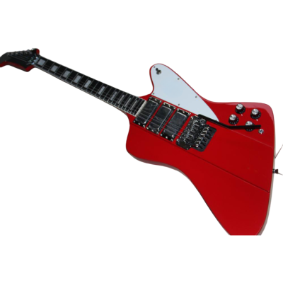 Custom Crown Cardinal Red Firebird VII 6 String Tremolo Guitar Mini Humbuckers - Image 7