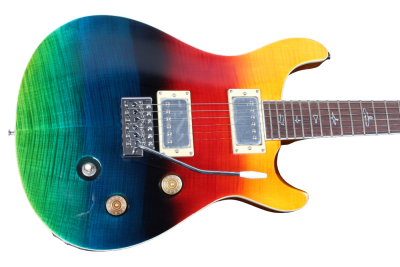 Custom Monarch Prism Meola Quilted Maple Top Electric Guitar - Image 7