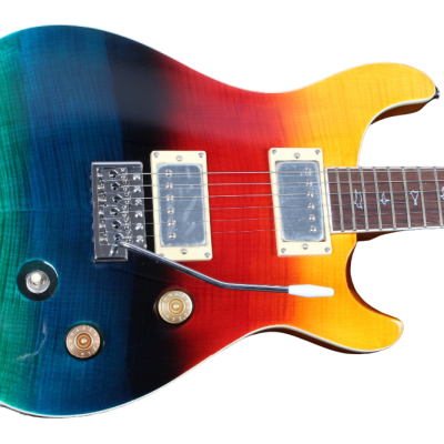 Custom Monarch Prism Meola Quilted Maple Top Electric Guitar - Image 7