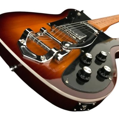 Custom Regent Deluxe Vintage Sunburst Guitar - Image 6