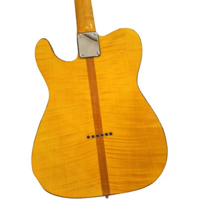 Custom Oligarch Prince Mad Cat Leopard Pickguard Book Matched Flamed Maple Guitar - Image 8