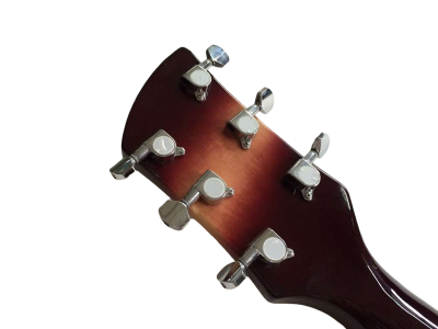 Custom Nova Slash Soundhole Classic Dark Fireglo 360 6 String Guitar Left Handed - Image 5