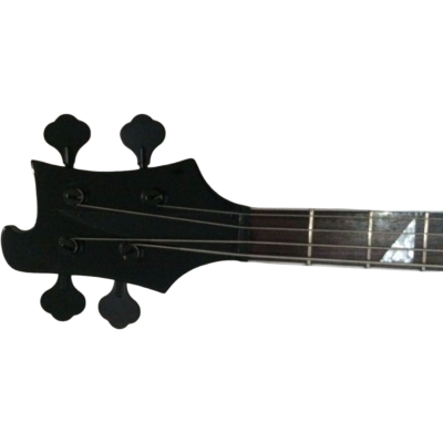 Custom Nova 4003 Jetglo Black 4 String Bass Black Pickguard - Image 8
