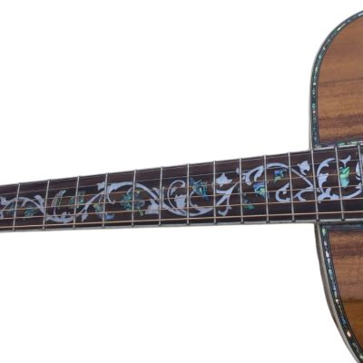 Custom Vertex 1833 D45 000 Solid Koa Top Ply Acoustic Electric Guitar - Image 8