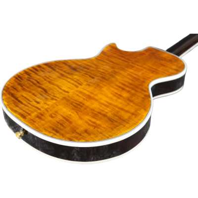 Custom Crown Supreme Desert Root Beer Burst Quilted Maple Top Electric Guitar - Image 5