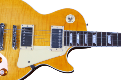 Custom Crown Standard Honeyburst Gradient Flamed Maple Top Electric Guitar - Image 9