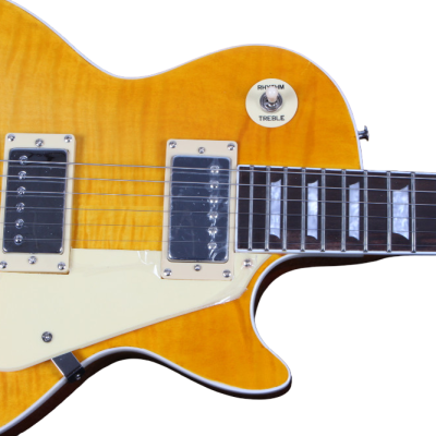 Custom Crown Standard Honeyburst Gradient Flamed Maple Top Electric Guitar - Image 9