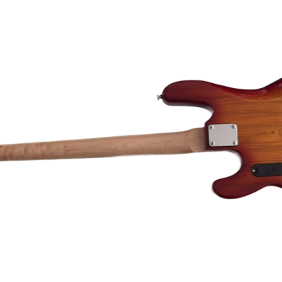 Custom Aether Sting Cherry Burst 4 String Bass - Image 6